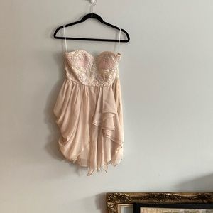 Bnwt Mendocino Cream cocktail dress size medium